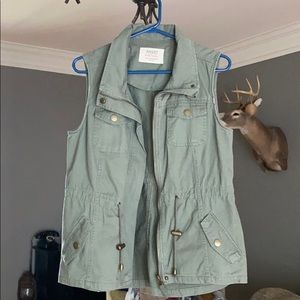 Army Green vest